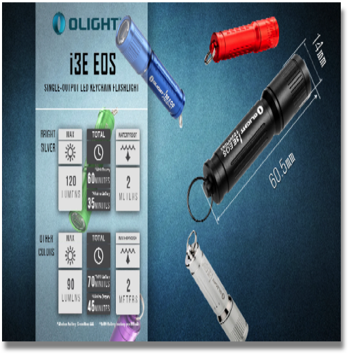 OLIGHT I3E EOS